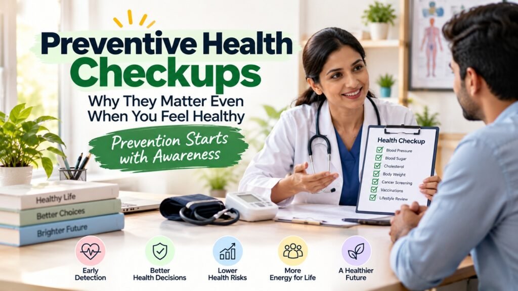 Why Preventive Health Checkups Matter Even When You Feel Healthy